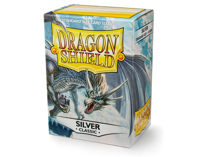 Dragon Shield Classic Sleeves - Silver [100ct Standard]