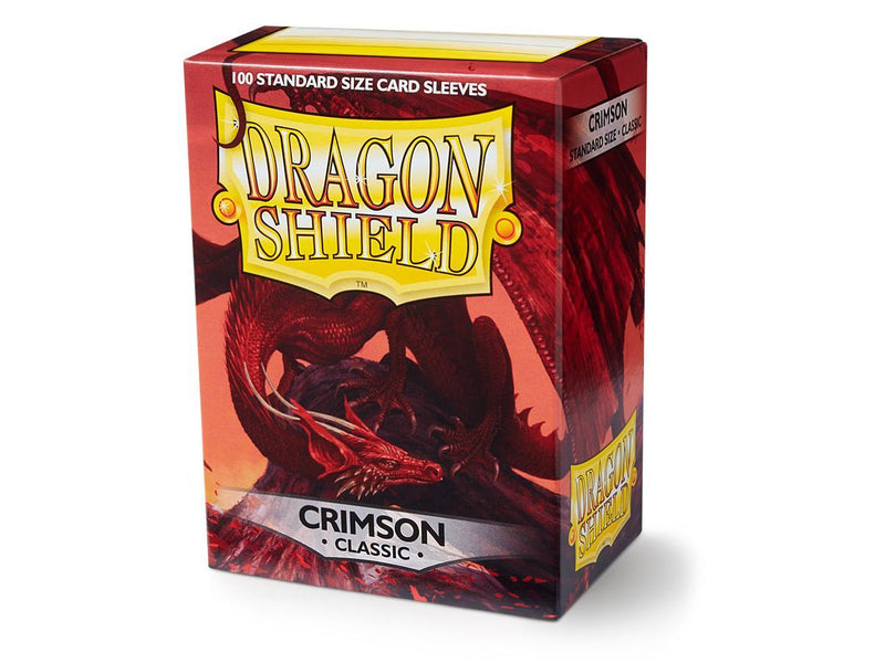 Dragon Shield Classic Sleeves - Crimson [100ct Standard]