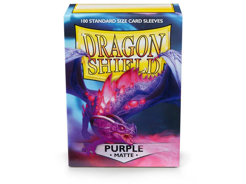 Dragon Shield Matte Sleeve - Purple ‘Miasma’ 100ct