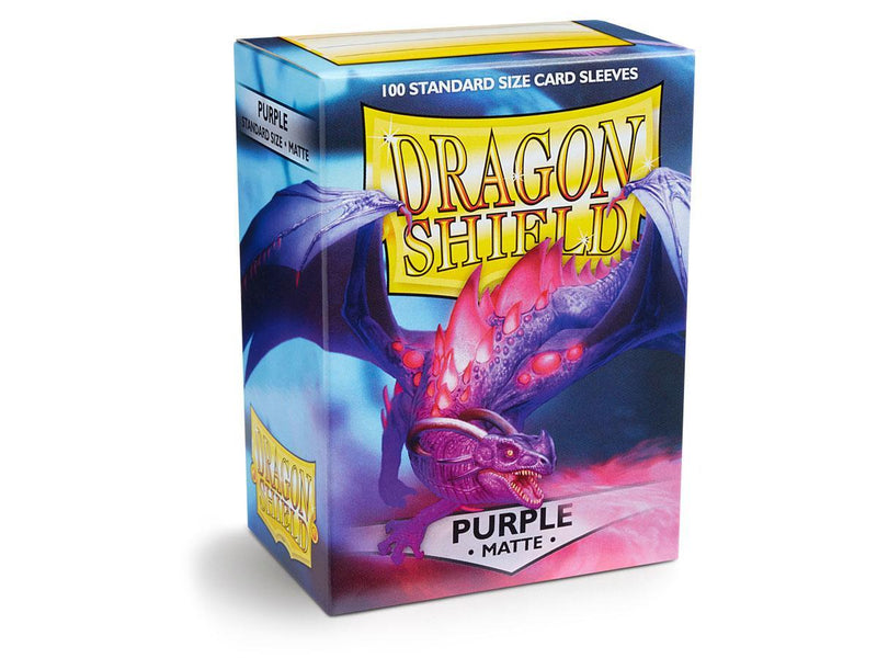 Dragon Shield Matte Sleeve - Purple ‘Miasma’ 100ct