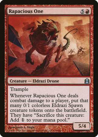 Rapacious One [Commander 2011]