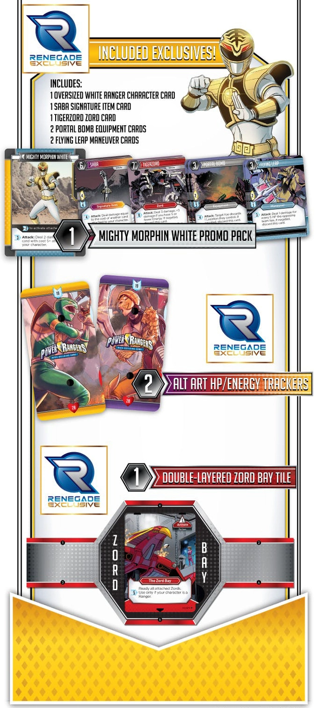 Power Rangers Deck-Building Game + Bonus Box #1