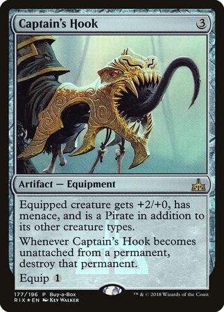 Captain's Hook [Rivals of Ixalan Promos]