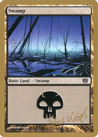 Swamp (340) - 2003 Peer Kroger (8ED) [World Championship Decks 2003]