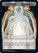 Copy // Ooze Double-sided Token [Double Masters Tokens]