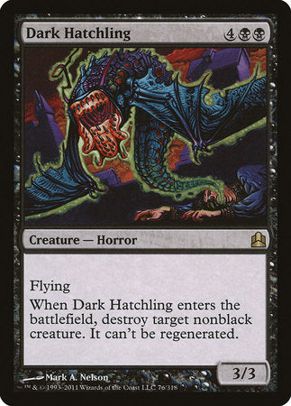 Dark Hatchling [Commander 2011]