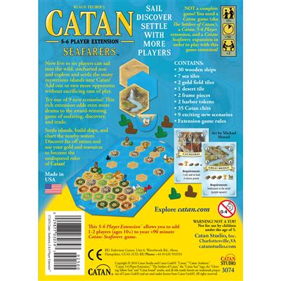Catan Extension: 5-6 Player - Seafarers [Expansion]