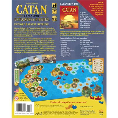 Catan Expansion: Explorers & Pirates [Expansion]