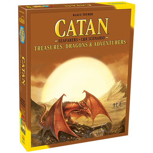 Catan: Seafarers + Cities & Knights Scenario - Treasures, Dragons & Adventurers [Expansion]