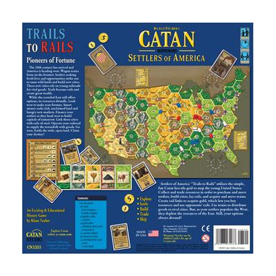 Catan Histories: Settlers of America - Trails to Rails [Base Game]