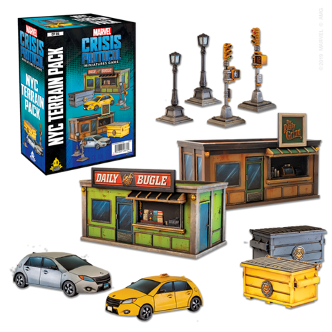 Marvel: Crisis Protocol - NYC Terrain Pack