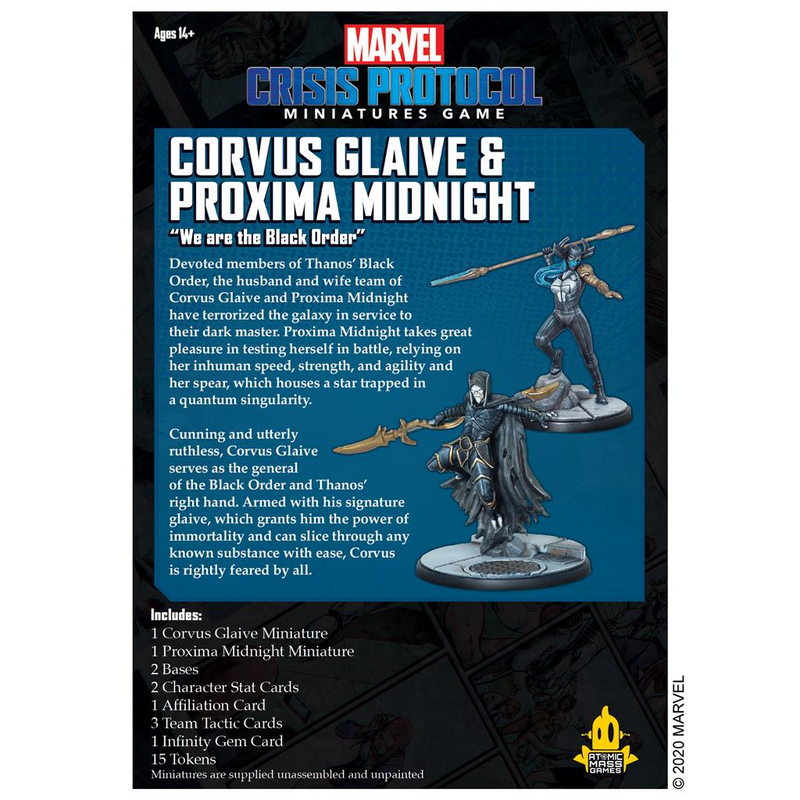 Marvel: Crisis Protocol - Corvus Glaive & Proxima Midnight