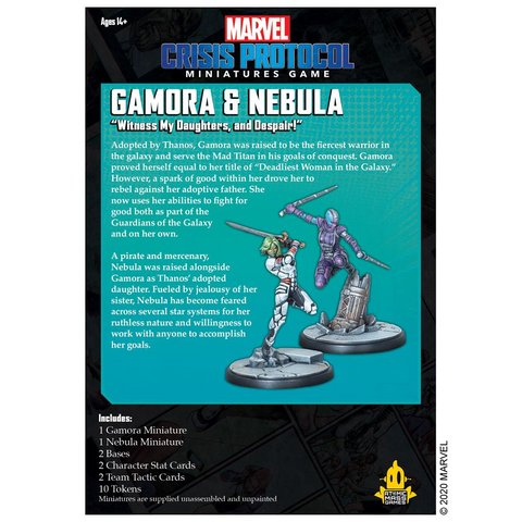 Marvel: Crisis Protocol - Gamora & Nebula