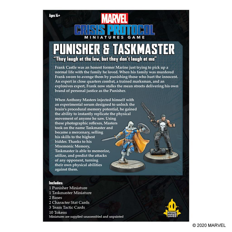 Marvel: Crisis Protocol - Punisher & Taskmaster