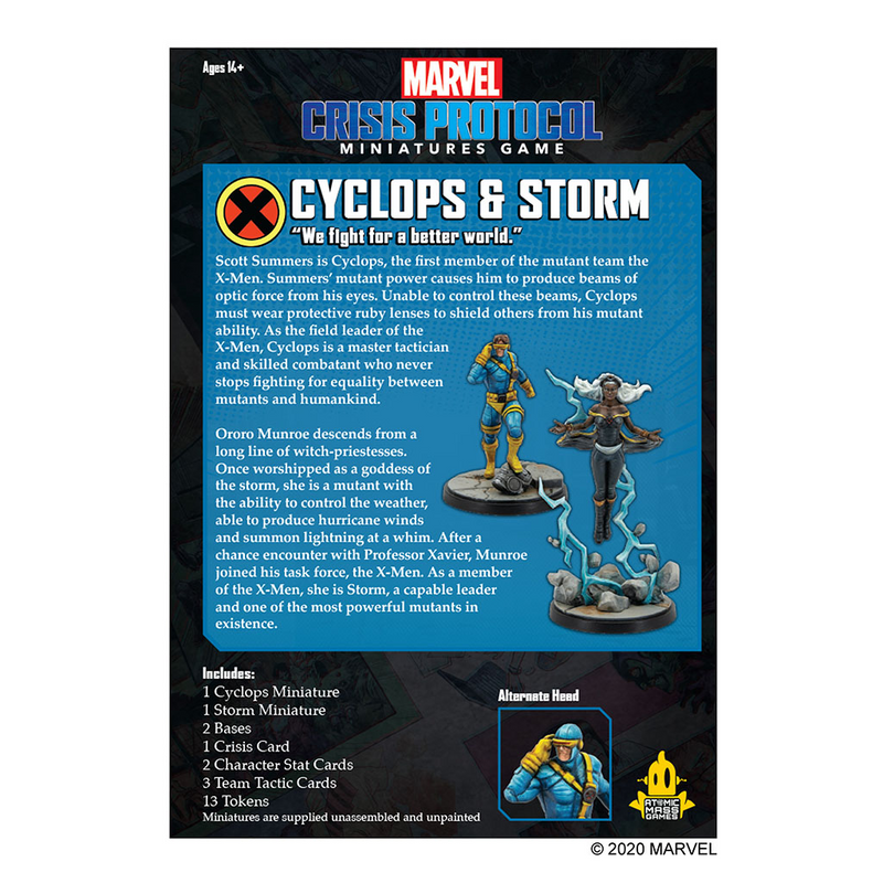 Marvel: Crisis Protocol - Cyclops & Storm