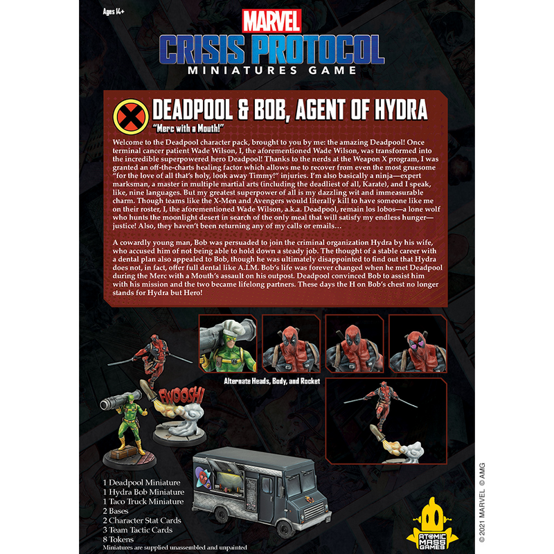 Marvel: Crisis Protocol - Deadpool & Bob, Agent of Hydra