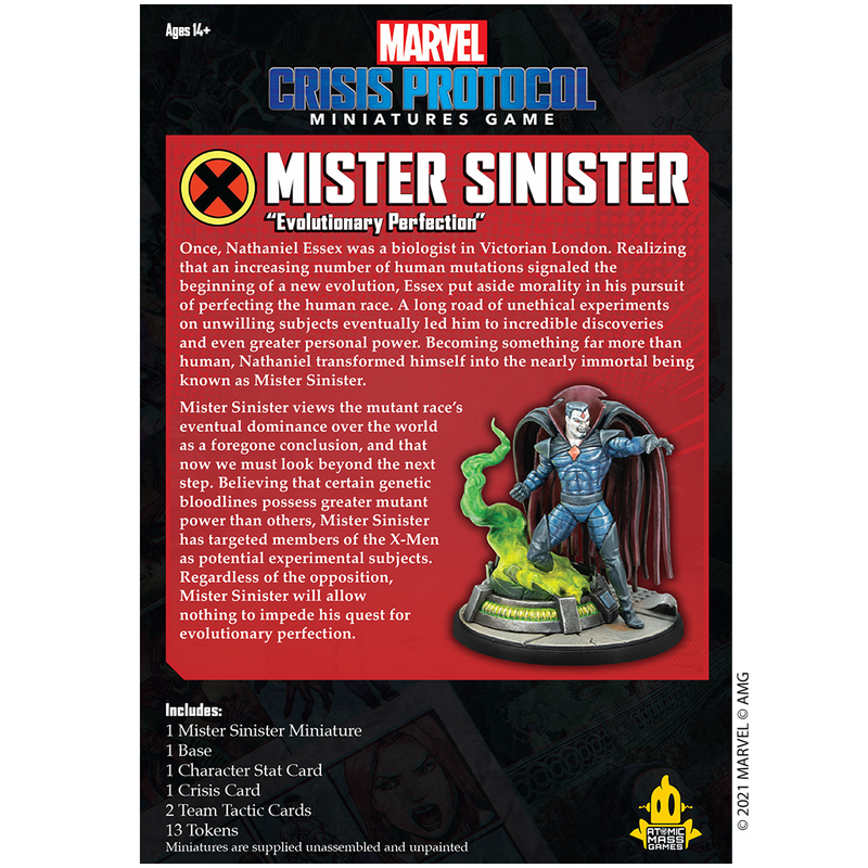 Marvel: Crisis Protocol - Mr. Sinister