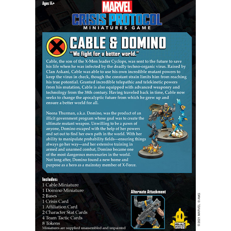 Marvel: Crisis Protocol - Cable & Domino