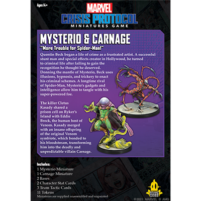 Marvel: Crisis Protocol - Mysterio & Carnage