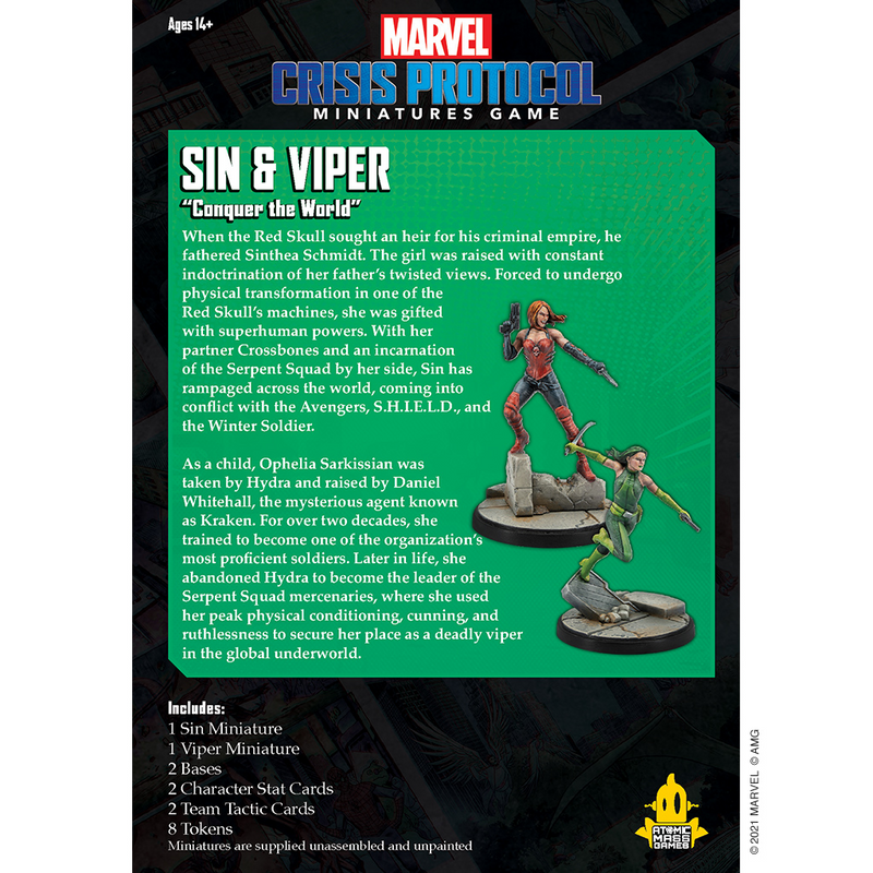 Marvel: Crisis Protocol - Sin & Viper