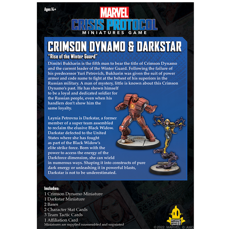 Marvel: Crisis Protocol - Crimson Dynamo & Dark Star