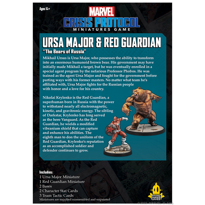 Marvel: Crisis Protocol - Ursa Major & Red Guardian