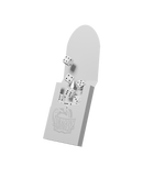 Dragon Shield Cube Shell - Ashen White [8ct]