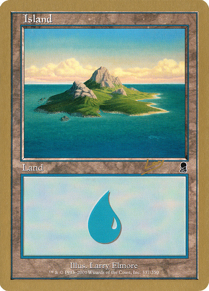 Island (rl337) (Raphael Levy) [World Championship Decks 2002]