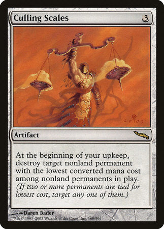 Culling Scales [Mirrodin]