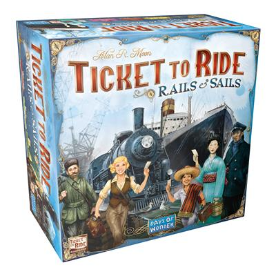 Ticket to Ride: Rails & Sails [Base Game]