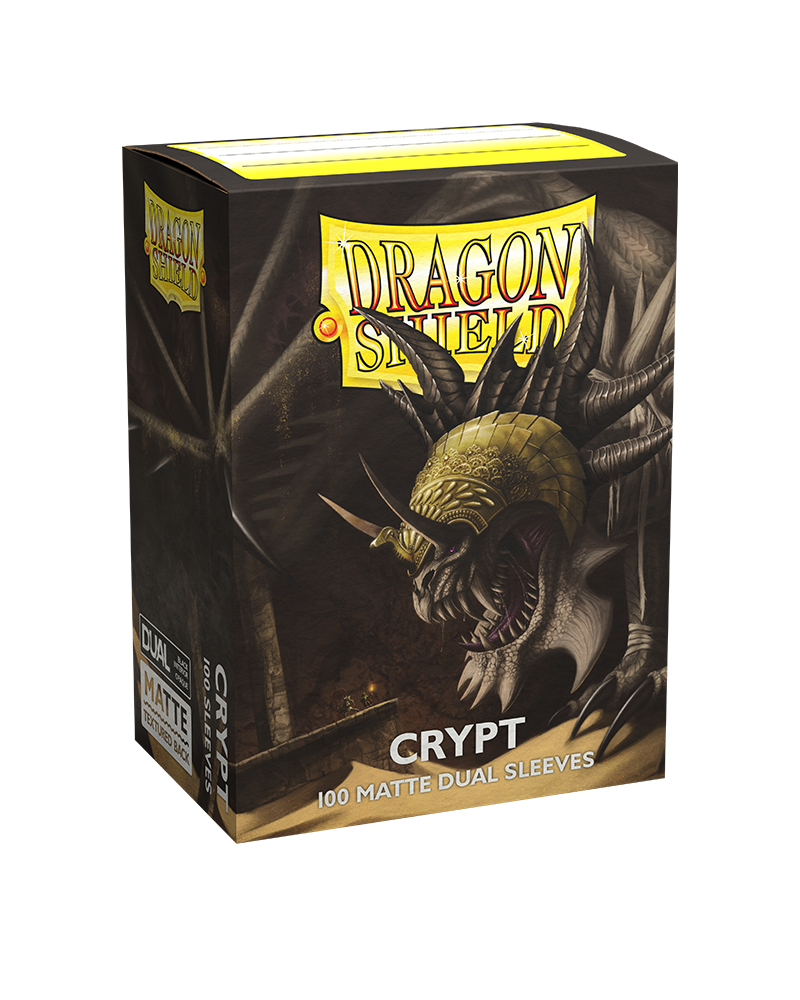 Dragon Shield Matte Dual Sleeves - Crypt [100ct Standard Size]