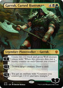 Garruk, Cursed Huntsman (Borderless) [Throne of Eldraine]