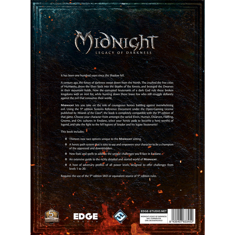 Midnight: Legacy of Darkness RPG (5E-Compatible) [Hardcover]