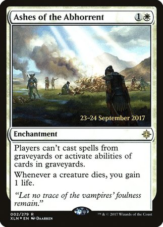 Ashes of the Abhorrent [Ixalan Promos]