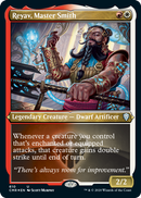 Reyav, Master Smith (Foil Etched) [Commander Legends]