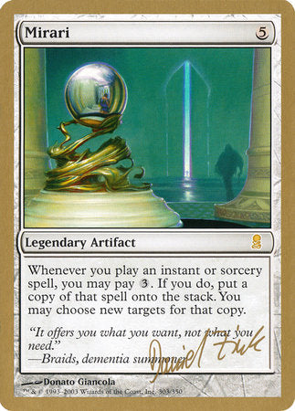 Mirari - 2003 Daniel Zink (ODY) [World Championship Decks 2003]