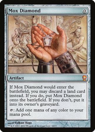 mox cards mtg Chrome Proxy *From the Mirrodin set. Mox Diamond [From the Vault: