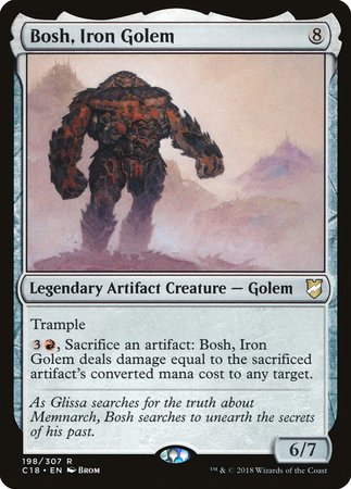 Bosh, Iron Golem [Commander 2018]
