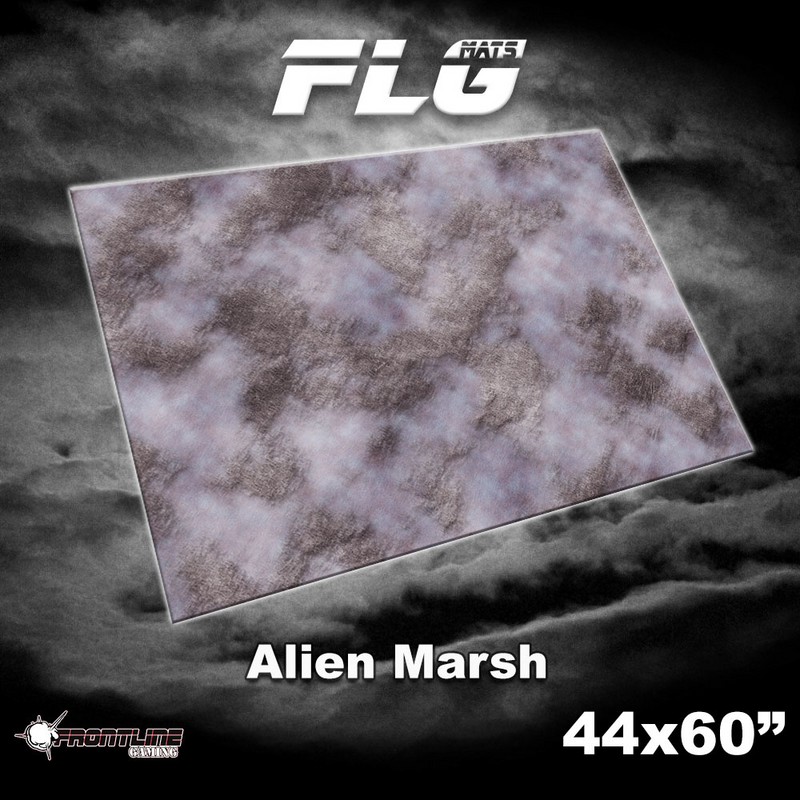 FLG Neoprene Wargaming Mats: Alien Marsh - 44" x 60"