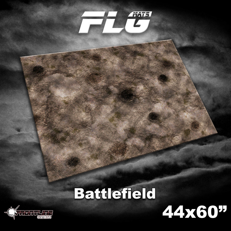 FLG Neoprene Wargaming Mats: Battlefield - 44" x 60"