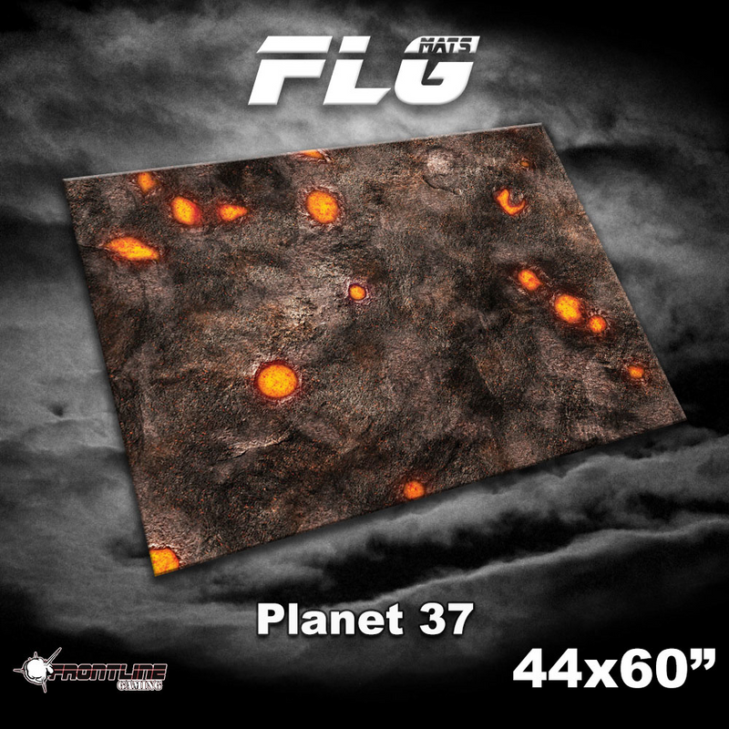 FLG Neoprene Wargaming Mats: Planet 37 - 44" x 60"