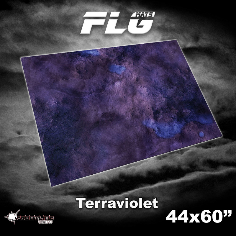 FLG Neoprene Wargaming Mats: Terraviolet - 44" x 60"