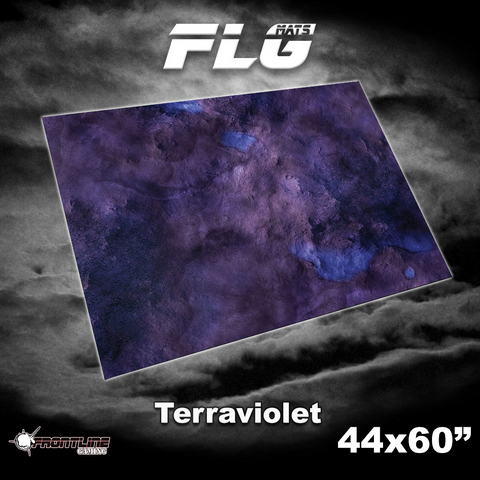 FLG Neoprene Wargaming Mats: Terraviolet - 44" x 60"