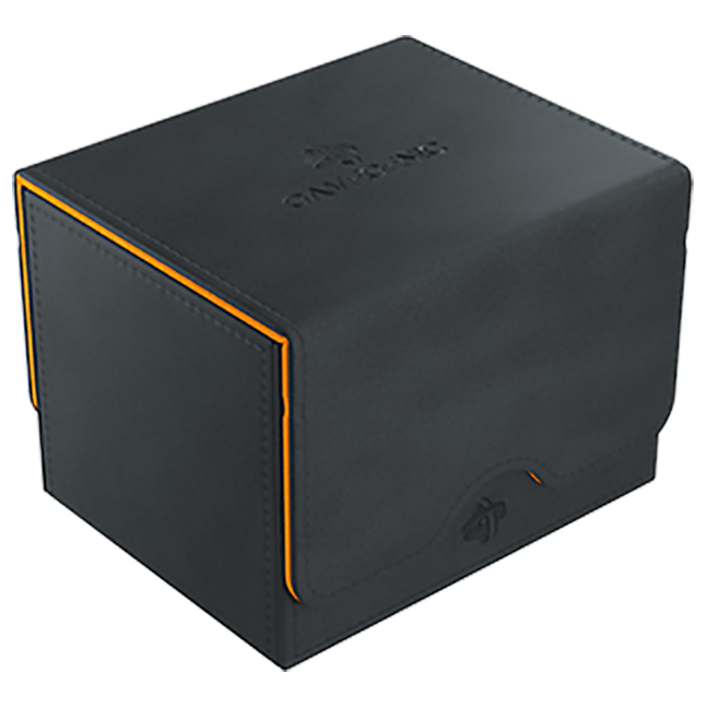 Gamegenic Sidekick 100+ XL Convertible Deck Box - Black/Orange [2021 Edition]