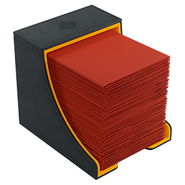 Gamegenic Watchtower 100+ XL Convertible Deck Box - Black/Orange [2021 Edition]
