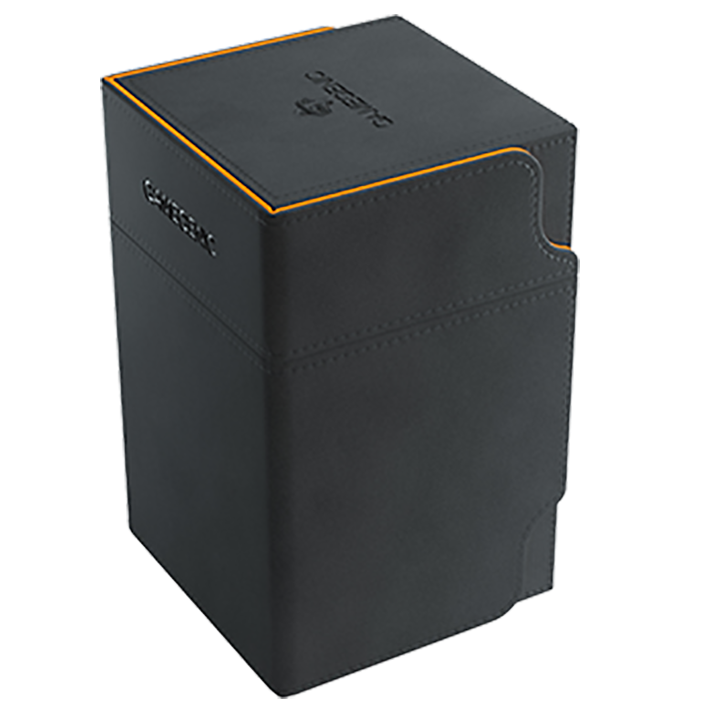 Gamegenic Watchtower 100+ XL Convertible Deck Box - Black/Orange [2021 Edition]