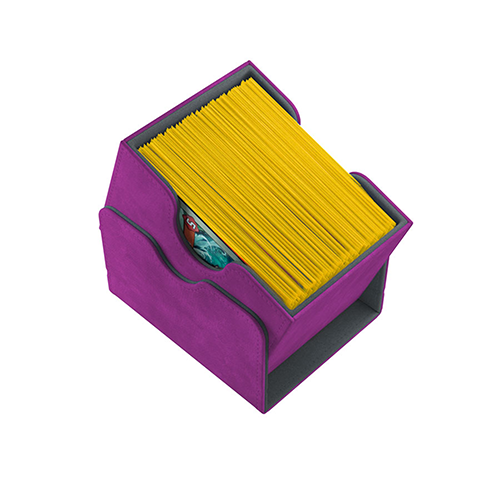 Gamegenic Sidekick 100+ Card Convertible Deck Box - Purple