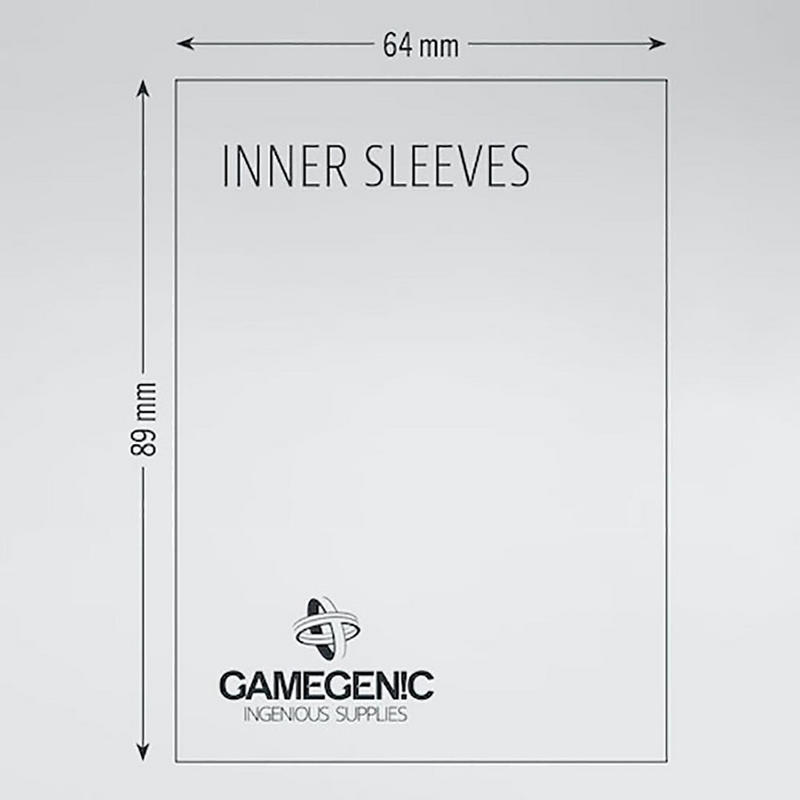 Gamegenic Standard Inner Sleeves [100ct]