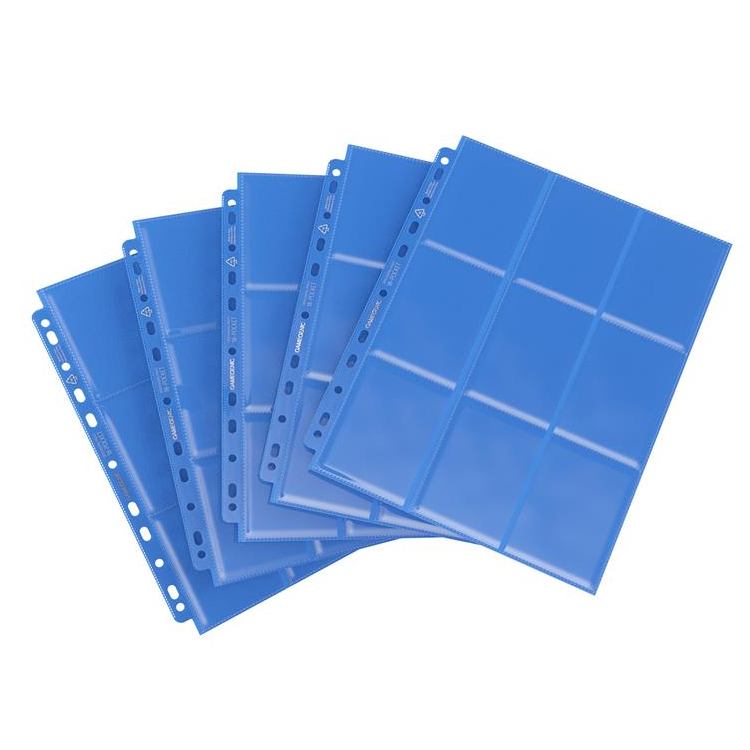 Gamegenic Sideloading 18-Pocket Pages - Blue [10ct]