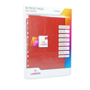 Gamegenic Sideloading 18-Pocket Pages - Red [10ct]